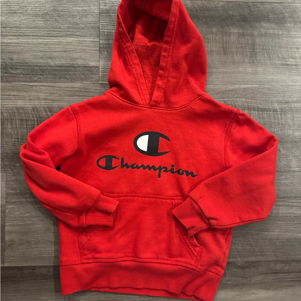 Champion Kids Red Hoodie